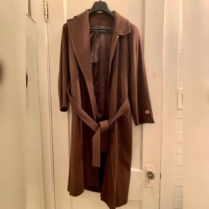 Vintage Saks fifth Ave cashmere coat